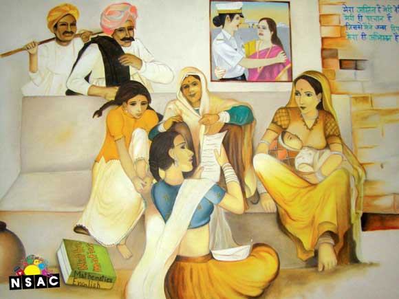 Kanchan Gupta, 2nd Prize Winner of All India Painting Competition