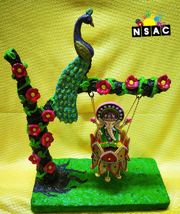 Online National Level Craft Competition, Prasanna Rani Mamidipalli Craft Work