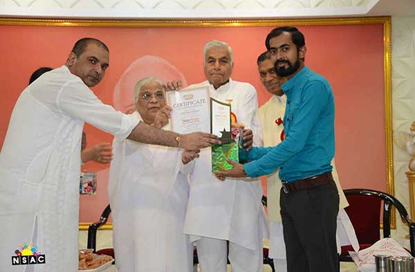 Volunteers Award for Volunteering in 'Passion Explosion Exhibition' 2022, Organised by Nav Shri Art & Culture Organisation