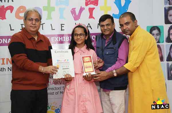 Inaugration Programme of Creativity by Little Hands 2022, National Level Art Exhibition, Organised by Nav Shri Art & Culture Organisation