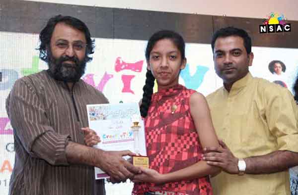 Inaugration Programme of Creativity by Little Hands 2017, National Level Child Art Exhibition, Organised by Nav Shri Art & Culture Organisation