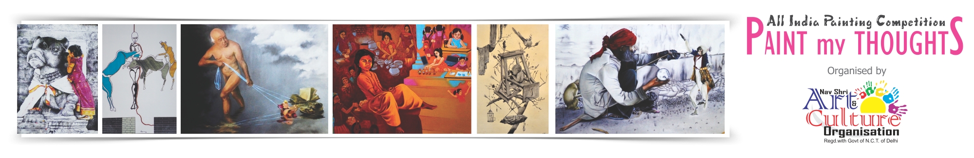 All India Painting Competition 'Paint My Thoughts'