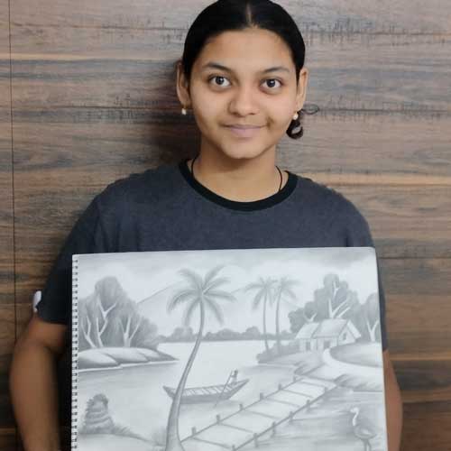 Artist Ekakshi Gupta Special Prize Winner of All India Painting Competition - Peaeful Life, Artwork of Ekakshi Gupta from Bihar in All India Painting Competition - Peaceful Life, Painting Competition, National Level Painting Competition, All India Art Competition, Online Painting Competition, Indian Art Contest, Peaceful Life Painting Competition, Painting Competition for Adults, Painting Competition Near Me, Online Art Competition, Online Art Contest, Painting Competition 2025, International Level Painting Competition, State Level Painting Competition, Painting Competition for Artist, Painting Competition in Delhi, Painting Competition in India