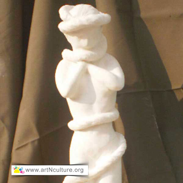 National Level Art & Craft Exhibition in Delhi, Artist Amit Rajpoot Sculpture