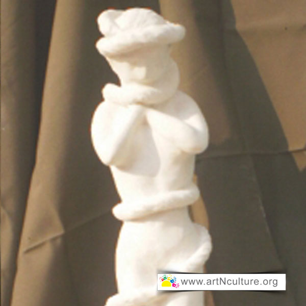 All India Art Exhibition in India, Artist Amit Rajpoot Sculpture