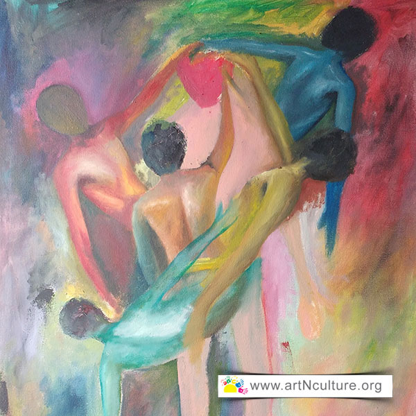 All India Art Exhibition in Delhi, Artist Gopi Krishan Work