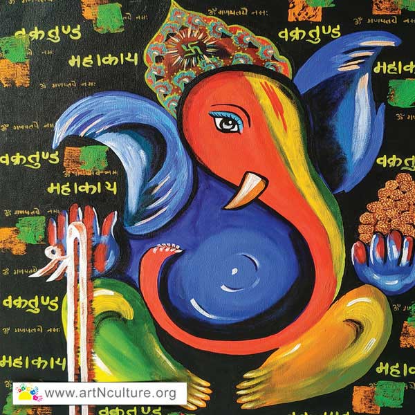 National Level Art Exhibition in Delhi, Artist Shikha Tyagi