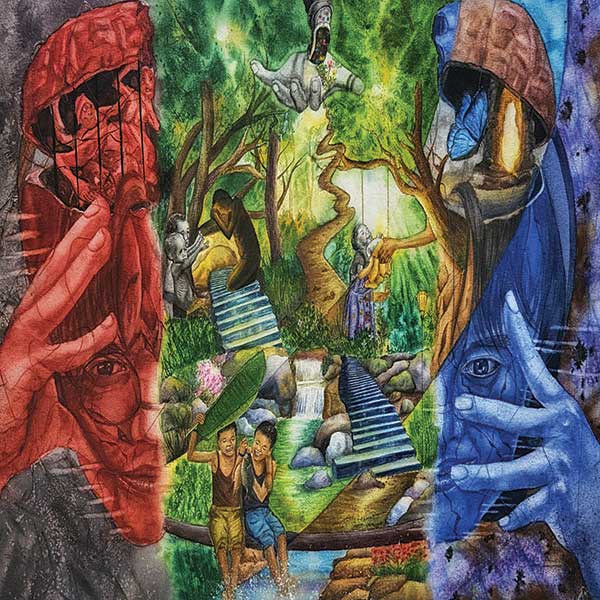 Art N Art National Level Art Exhibition in Delhi, India, Artist Dhruv