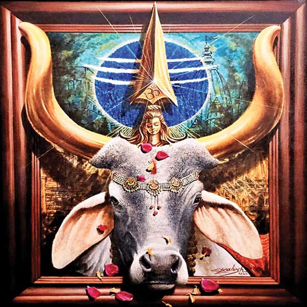 Art N Art National Level Art Exhibition in Delhi, India, Artist Mahesh Kumar