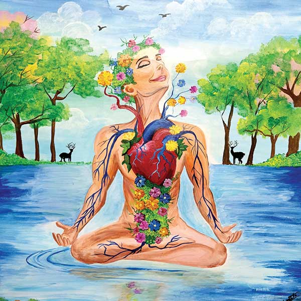 Art N Art National Level Art Exhibition in Delhi, India, Artist Namrata Brije