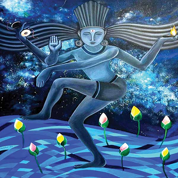 Art N Art National Level Art Exhibition in Delhi, India, Artist Pradeep Halder