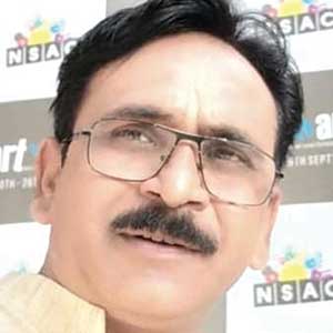 Art N Art National Level Art Exhibition in Delhi, India, Artist Rajesh Rathore