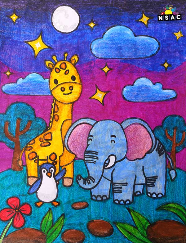 Artwork of K.S.Senthan Amuthan in 21st All India Child Art Competition 2025, Online Art Competition for Kids, National Level Painting Competition for Kids, Painting Competition for Children, Online Painting Competition for Kids, Kids Art Competition, Children Art Contest, Drawing Competition for Children, Painting Competition in Delhi for Kids, Nav Shri Art & Culture Organisation, Himanshu Art Institute, Painting Competition Near Me, Painting Competition for Students, Painting Competition for School, Drawing Competition for School Students, Indian Art Contest, Art Competition, Painting Competition for School Students