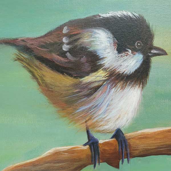 Artist Manya Jain Painting in All India Art Exhibition of Kids