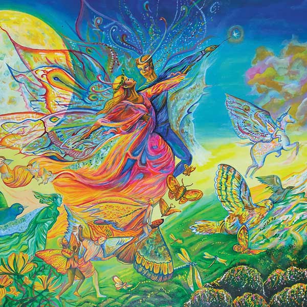 Artist Navya Barsiwal Painting in All India Art Exhibition of Kids