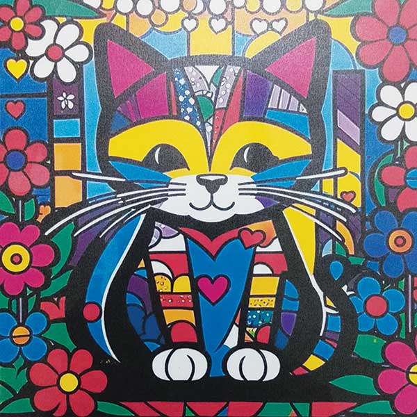 Painting by Aadya Manikonda at the All India Child 2025, New Delhi, India, Organised by Nav Shri Art & Culture Organisation