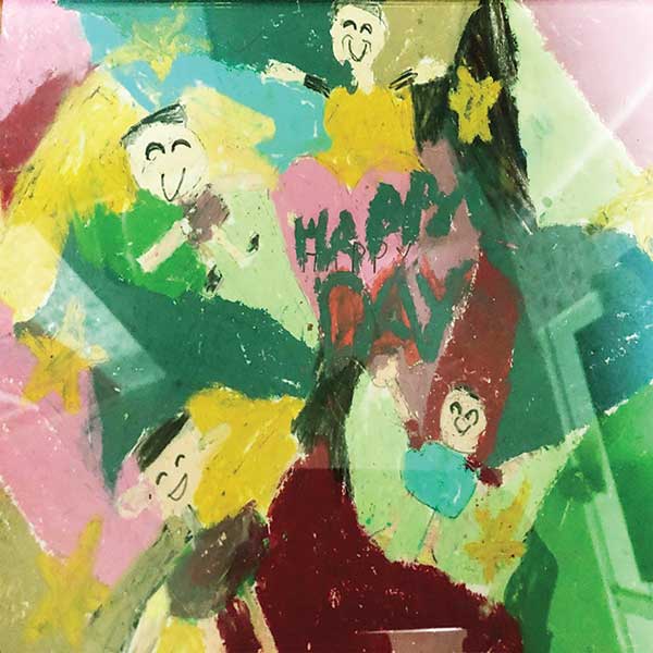 Painting by Hakeem Ehmed Ali at the All India Child 2025, New Delhi, India, Organised by Nav Shri Art & Culture Organisation