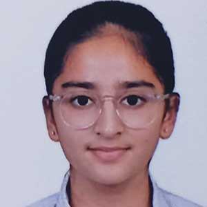 Painting of Sana Kapoor, Participant in the National Level Child Art Exhibition 2025