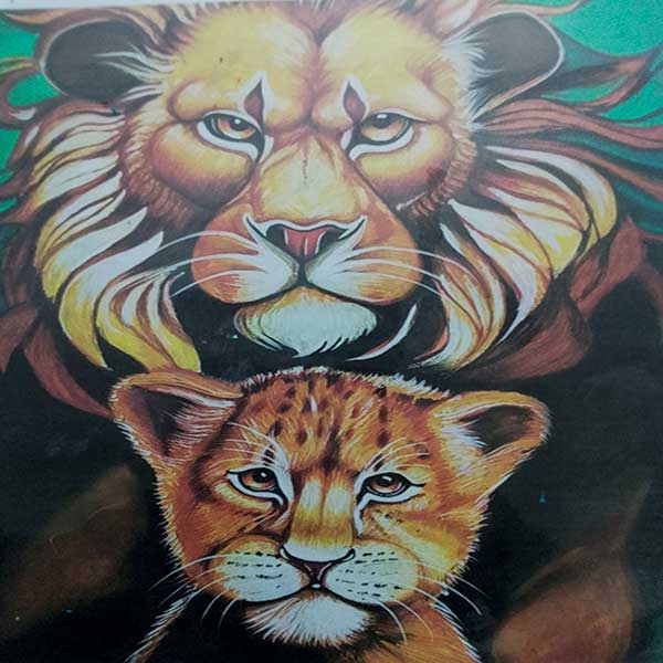 Painting by Shreyansh Singh at the All India Child 2025, New Delhi, India, Organised by Nav Shri Art & Culture Organisation