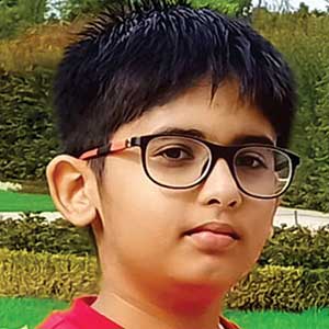 Painting of Shreyansh Singh, Participant in the National Level Child Art Exhibition 2025