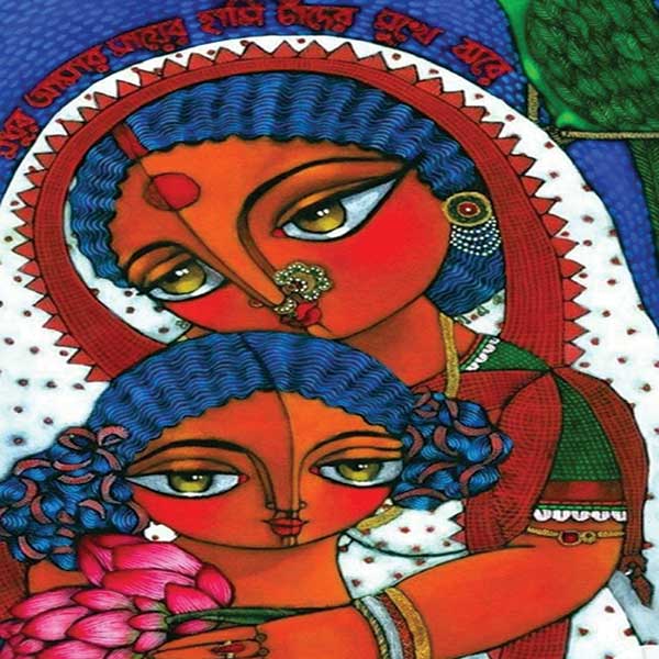 Painting by Soumyasree Dey Choudhury at the All India Child 2025, New Delhi, India, Organised by Nav Shri Art & Culture Organisation