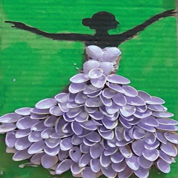 Craft by Sri Vidhula Kondapaturu at the All India Child 2025, New Delhi, India, Organised by Nav Shri Art & Culture Organisation