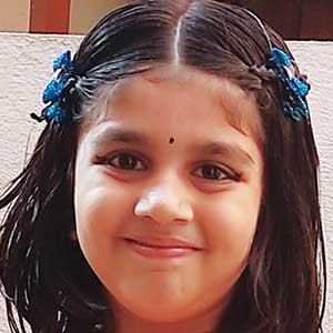 Painting of Srinika Srikanth, Participant in the National Level Child Art Exhibition 2025