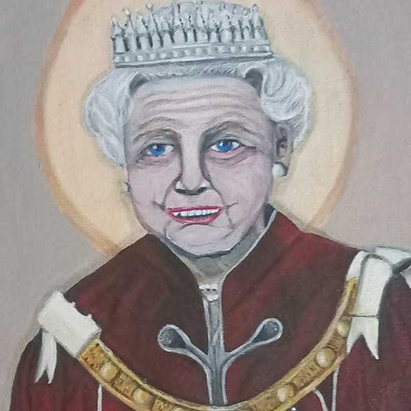 Painting by Tina A S at the All India Child 2025, New Delhi, India, Organised by Nav Shri Art & Culture Organisation