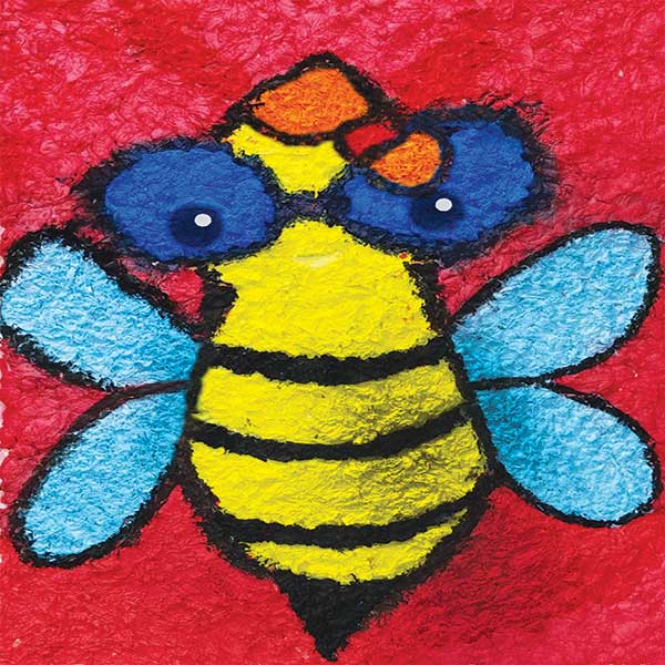 Painting by Vyom Yadav at the All India Child 2025, New Delhi, India, Organised by Nav Shri Art & Culture Organisation