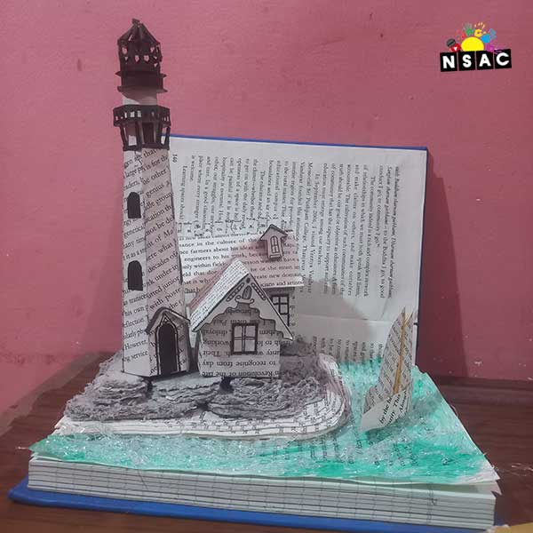 Shaikh Hina Javed Craft Work in National Level Craft Competition