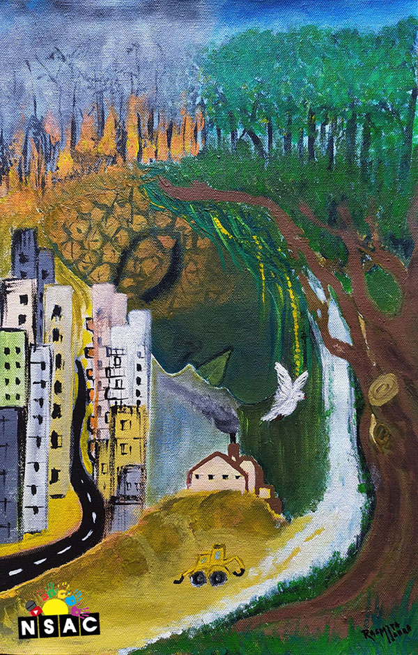 Painting in National Level Painting Competition, Online Painting Competition, Indian Art Contest, Online Art Competition, Painting Competition for Artist, Artist Level Painting Competition, All India Painting Competition on National Level, Painting Competition in Delhi, All India Art Competition, Rasmita Mishra Painting