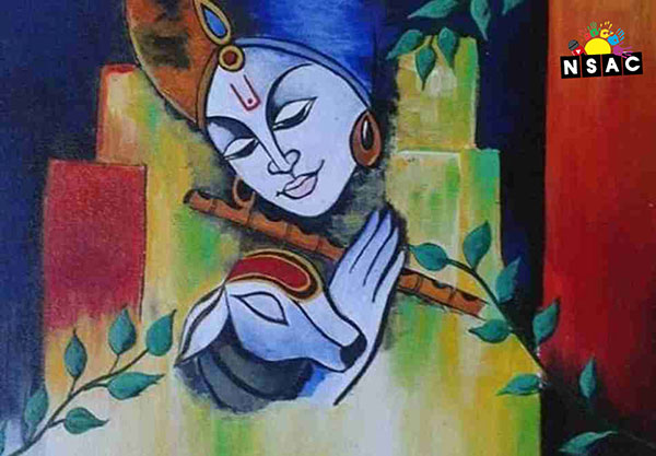 Online All India National Level Painting Competition, Sidhi Agarwal Painting