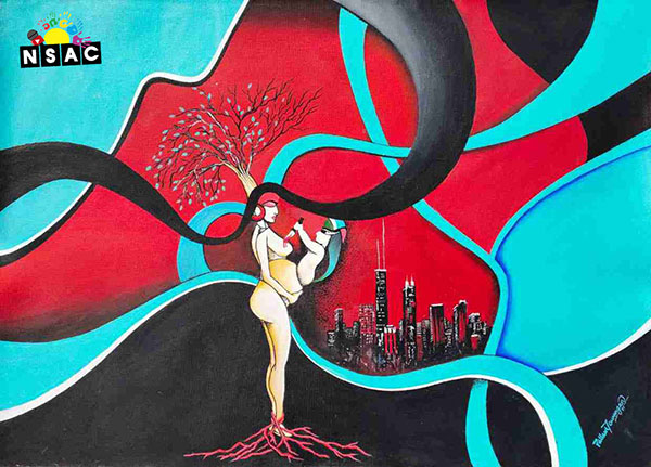 Painting in National Level Painting Competition, Online Painting Competition, Indian Art Contest, Online Art Competition, Painting Competition for Artist, Artist Level Painting Competition, All India Painting Competition on National Level, Painting Competition in Delhi, All India Art Competition, Pallavi Dewangan Painting