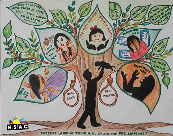 Painting in National Level Painting Competition, Online Painting Competition, Indian Art Contest, Online Art Competition, Painting Competition for Artist, Artist Level Painting Competition, All India Painting Competition on National Level, Painting Competition in Delhi, All India Art Competition, Neha Jain Painting