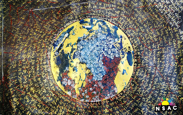 Painting in National Level Painting Competition, Online Painting Competition, Indian Art Contest, Online Art Competition, Painting Competition for Artist, Artist Level Painting Competition, All India Painting Competition on National Level, Painting Competition in Delhi, All India Art Competition, Bharti Kaushik Painting