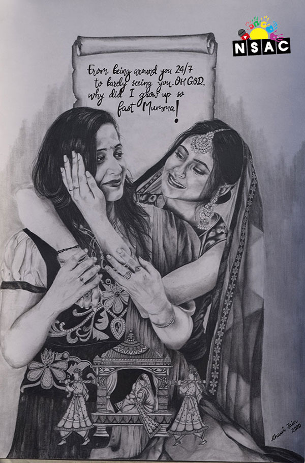 Painting in National Level Painting Competition, Online Painting Competition, Indian Art Contest, Online Art Competition, Painting Competition for Artist, Artist Level Painting Competition, All India Painting Competition on National Level, Painting Competition in Delhi, All India Art Competition, Charvi Jain Painting