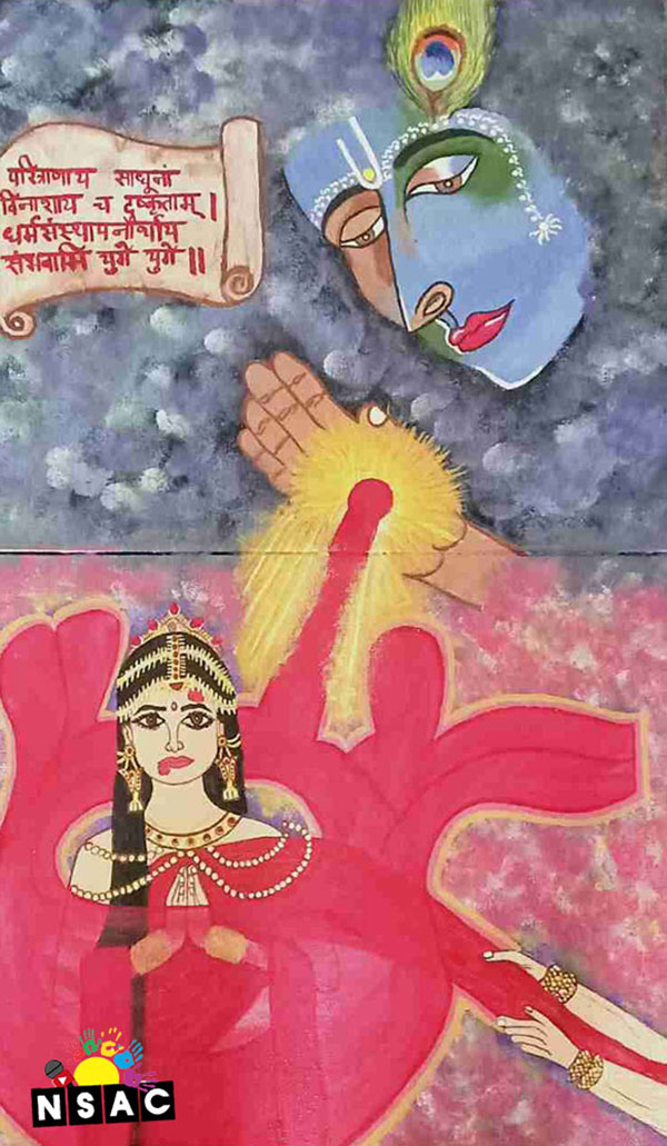 Painting in National Level Painting Competition, Online Painting Competition, Indian Art Contest, Online Art Competition, Painting Competition for Artist, Artist Level Painting Competition, All India Painting Competition on National Level, Painting Competition in Delhi, All India Art Competition, Priyanka Mall Painting