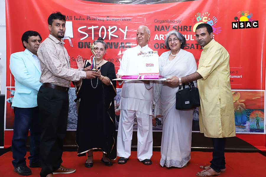 All India Painting Competition - Story on Canvas, Award Ceremony Programme