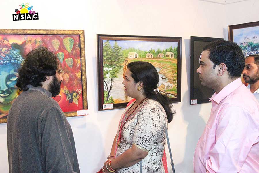 5th 'art N art' National Level Art Exhibition 2017, Inaugration Programme