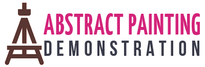 Abstract Painting Demonstration by Artist J P Singh