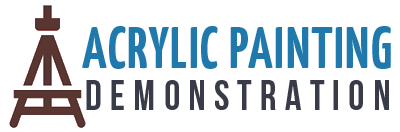 Acrylic Painting Demonstration by Artist Gurinder Pal Singh