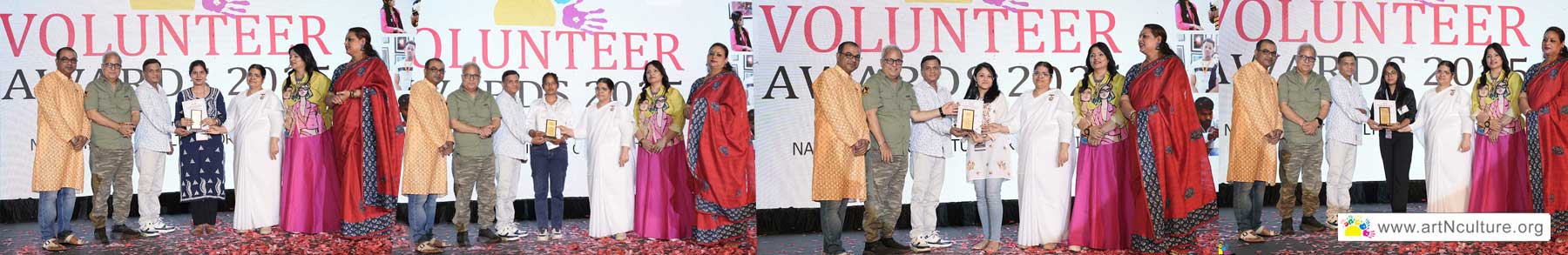 NSAC Volunteers Award 2025, Volunteers of National Level Nav Shri Art & Culture Organisation Events Like National Level Painting Competition, National Level Art Exhibition, National Level Child Art Competition, All India Artist Meet N Greet, Best Artist and Appreciation Award India