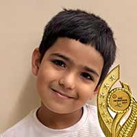 All India Child Art Competition, National Level Painting Competition for Kids, Aryaman Damani