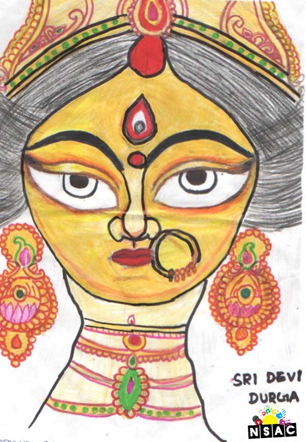 Artwork of K.Kousik in 20th All India Child Art Competition 2024, My Idol, National Level Painting Competition for Kids, Painting Competition for Children, Online Painting Competition for Kids, Kids Art Competition, Children Art Contest, Drawing Competition for Children, Painting Competition in Delhi for Kids