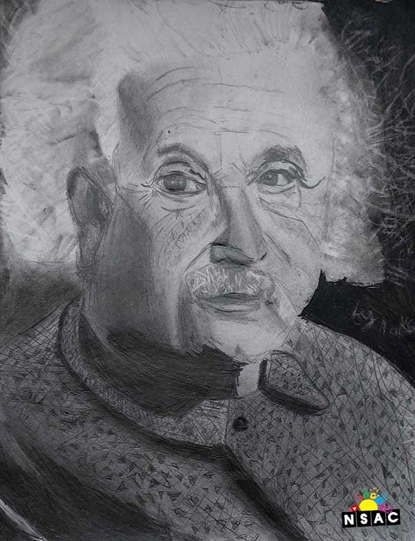 Artwork of Laksh Tandon in 20th All India Child Art Competition 2024, My Idol, National Level Painting Competition for Kids, Painting Competition for Children, Online Painting Competition for Kids, Kids Art Competition, Children Art Contest, Drawing Competition for Children, Painting Competition in Delhi for Kids