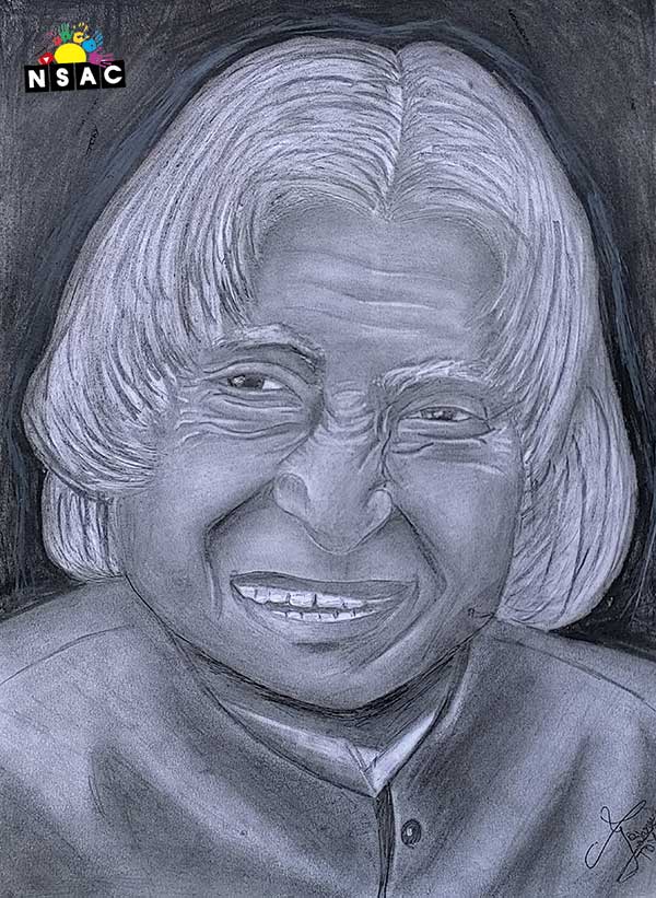 Artwork of Shreyanshi Gupta in 20th All India Child Art Competition 2024, My Idol, National Level Painting Competition for Kids, Painting Competition for Children, Online Painting Competition for Kids, Kids Art Competition, Children Art Contest, Drawing Competition for Children, Painting Competition in Delhi for Kids