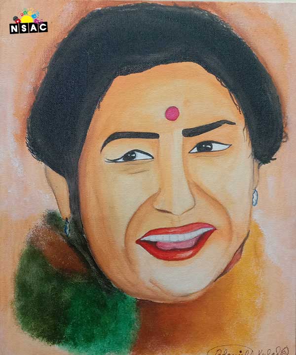 Artwork of Bhavish D Kulal in 20th All India Child Art Competition 2024, My Idol, National Level Painting Competition for Kids, Painting Competition for Children, Online Painting Competition for Kids, Kids Art Competition, Children Art Contest, Drawing Competition for Children, Painting Competition in Delhi for Kids