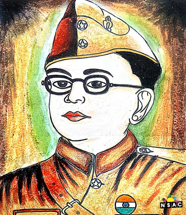 Artwork of R Pugazh in 20th All India Child Art Competition 2024, My Idol, National Level Painting Competition for Kids, Painting Competition for Children, Online Painting Competition for Kids, Kids Art Competition, Children Art Contest, Drawing Competition for Children, Painting Competition in Delhi for Kids