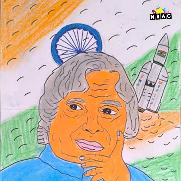 Artwork of Farhan Sahabuddin SK in 20th All India Child Art Competition 2024, My Idol, National Level Painting Competition for Kids, Painting Competition for Children, Online Painting Competition for Kids, Kids Art Competition, Children Art Contest, Drawing Competition for Children, Painting Competition in Delhi for Kids