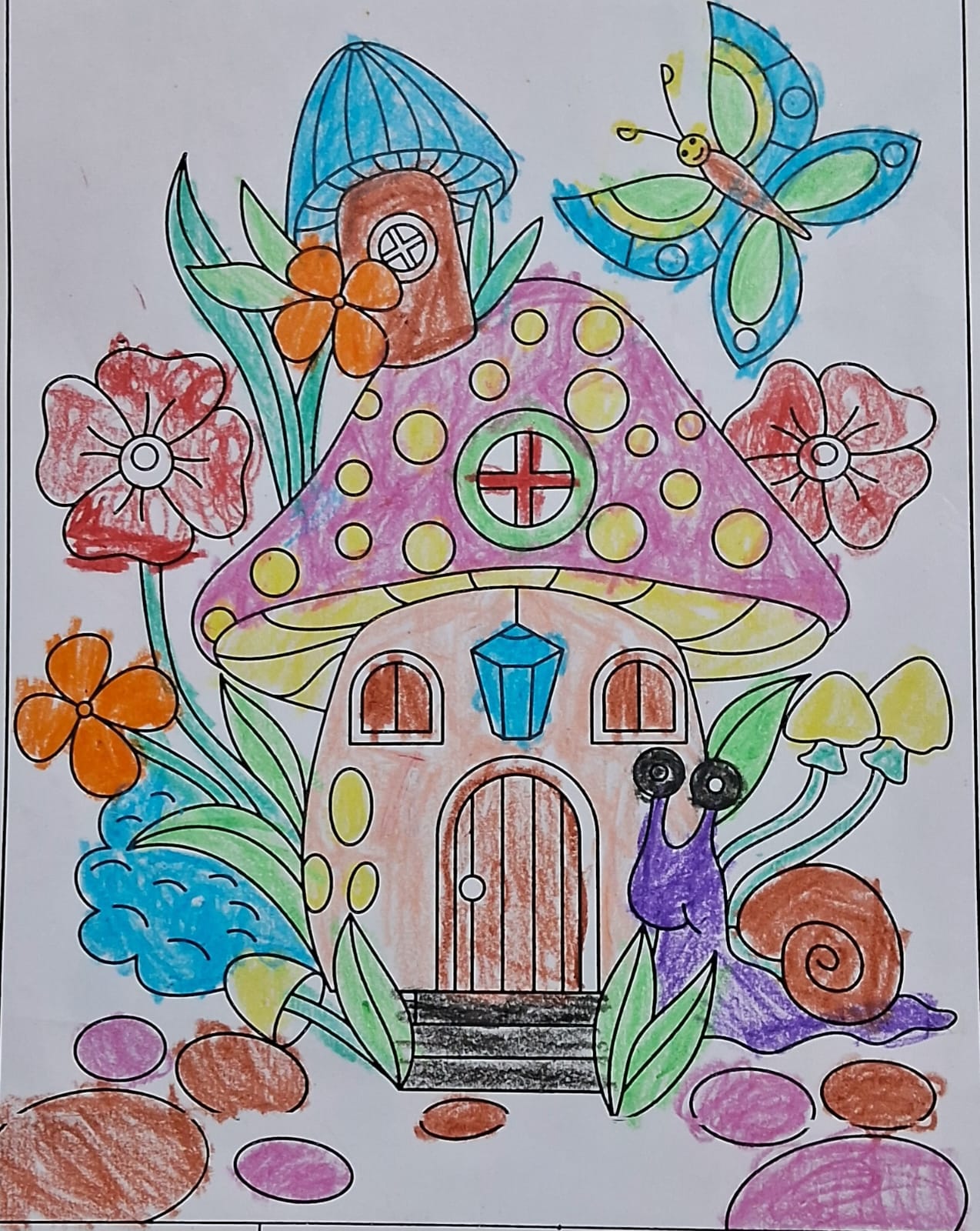 Artwork of Ida Scudder Yarlagadda in 20th All India Child Art Competition 2024, Colouring Competition, Coloring Contest, National Level Painting Competition for Kids, Painting Competition for Children, Online Painting Competition for Kids, Kids Art Competition, Children Art Contest, Drawing Competition for Children, Painting Competition in Delhi for Kids